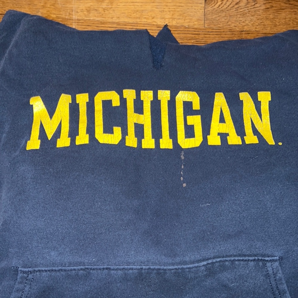 Michigan university sweatshirt